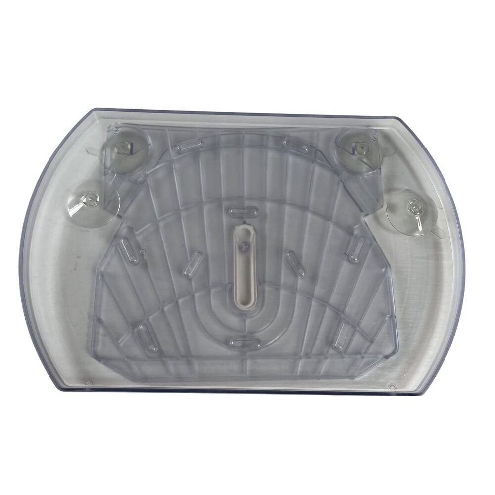 Lazy‎ Susan Refrigerator Turntable Organizer Durable Suction Cups Plastic New